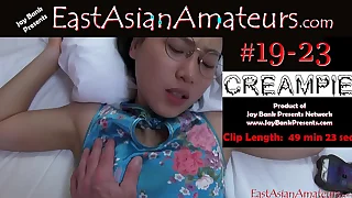 June Liu 刘玥 SpicyGum Creampie Chinese Asian Amateur x Clodpole Bank Presents #19-21 pt 2